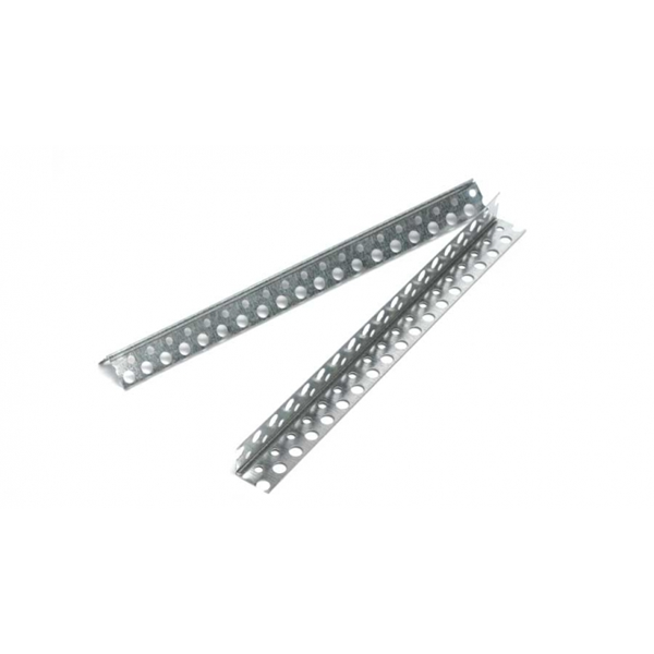 Cornière renfort d'angle perforée 25 x 25 mm - 3 m