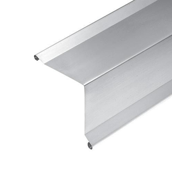 Faîtage simple à 90° en zinc Rheinzink - 333 MM - ép. 0.65 MM - 2 M