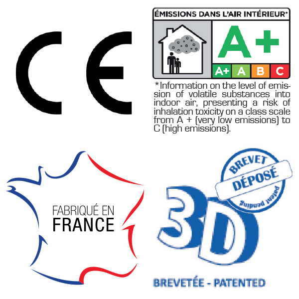 Bande joint 3D Gypso papier kraft joints droits concaves 5 CM - 23 M