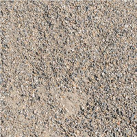 Sable alluvionnaire roulé lavé - granulométrie 0/4 mm - godet de 0,25 m³