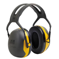 Casque antibruit 3M Peltor X2A SNR 31 dB coloris jaune PX2A000M