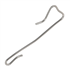 Crochet fixation ardoises inox 17% talon 5 mm Ø 2,7 mm 11 cm x500