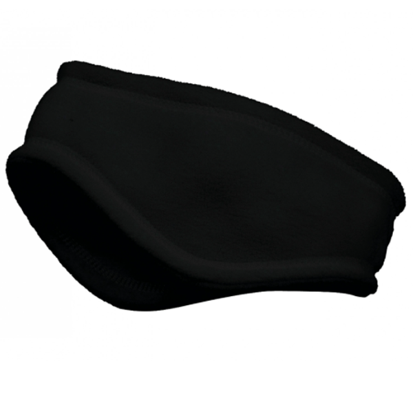 Bandeau polaire 100% polyester micro polaire - K-Up - taille 51 cm - coloris noir
