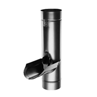Récupérateur d'eau pluviale Rheinzink en zinc - 80 MM