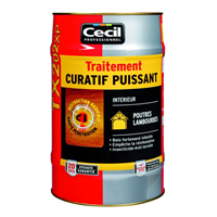 Traitement curatif insecticide bois - TX202 XP Cecil - Incolore - Bidon 25L