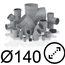 raccords pvc diamètre 140
