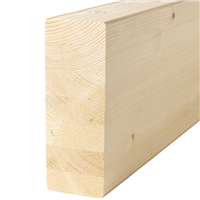 Lamellé-collé en sapin GL24H non traité - 140 x 520 mm - 9 M