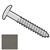 Vis autoforeuse Operal Inox empreinte Torx pour bardage Cedral Click - 4,8 MM x 38 MM - Plomb C53 - Boîte de 100