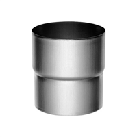 Manchon tulipé en zinc Rheinzink pour tuyau de descente de 80 MM