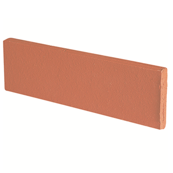 Plaquette de parement mural en terre cuite lisse Terreal Rose - 22 CMx5 CMx14 MM