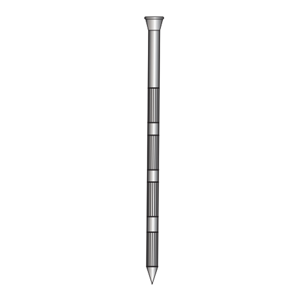 Pointe béton à tête conique striée Ø 3,50 mm x 70 mm - boîte de 1 kg