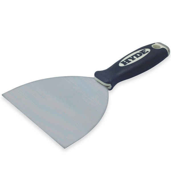 Couteau à enduire Théard MaxxGrip 6770 avec lame acier carbone manche bi-matière - largeur 127 mm