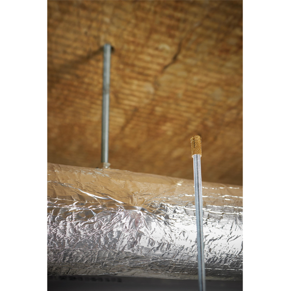 Cheville femelle en laiton Spit pour charge légère M8 x 30 mm