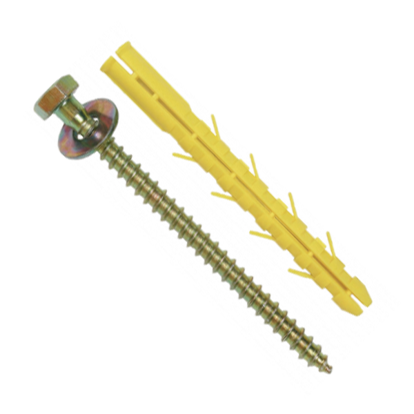 Cheville fixation sabot charpente Ø 12 mm 130 mm x 25