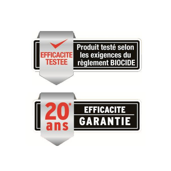 Traitement insecticide bois intérieurs TX201 Cecil Meubles parquets 1L