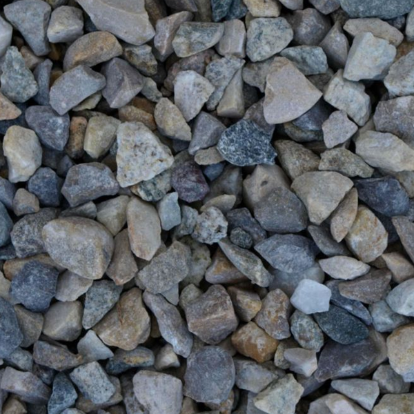 Gravillon mixte silico-calcaire gris - 6 à 10 mm - Big Bag 1 T