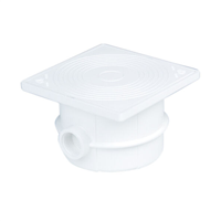 Boîte de connexion Astralpool pour le raccordement de lampe de piscine - ABS blanc
