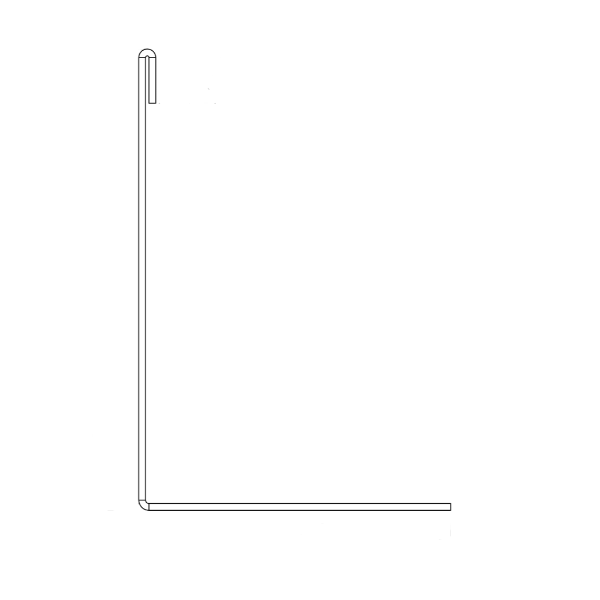 Cornière d'angle en acier galvanisé Gypso - 30 MM x 24,00 MM - longueur 3,00 M