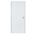 204x83cm - Droite poussant - Serrure 3 pts