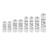 Fusibles céramique voyant NF - 8.3 à 10.3 mm - 23 à 38 mm - Lot de 8