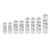 Fusibles céramique voyant NF - 8.3 à 10.3 mm - 23 à 38 mm - Lot de 8