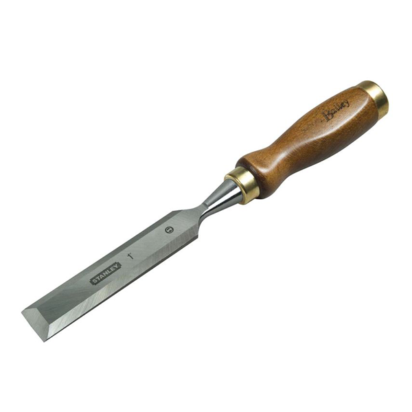 Ciseau bois sculpteur lame acier longueur 160 mm largeur 30 mm Stanley