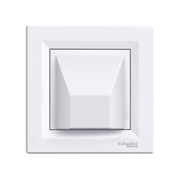 Sortie de câble universelle Schneider Asfora - blanc - 16A IP20