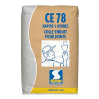 Enduit à joints à prise rapide 4h pour plaques de plâtre - CE 78 Rapide - sac de 25 KG