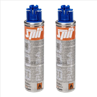Cartouche de gaz Split pour cloueur Pulsa 800 - lot de 2