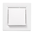Interrupteur poussoir Schneider Asfora  blanc - 6 A - 230 V
