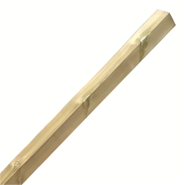 Bois d'ossature en Pin - raboté 4 faces AA  - Traité Classe 4 Vert - 90 MM x 90 MM - longueur 3,00 M