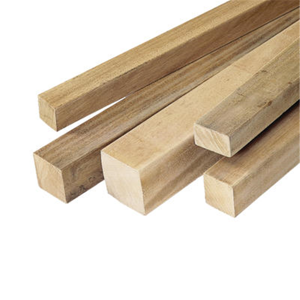 Bois d'ossature en Pin - raboté 4 faces AA - Traité Classe 4 Vert - 195 MM x 70 MM - longueur 4,20 M