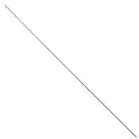 Barre de tension plastifiée pour clôtures en rouleaux - Hauteur 1,55  m - Diamètre Ø 7 mm - Vert