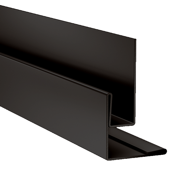 Profilé d'angle sortant et de retour tableau Hardie VL Plank - alu Noir minuit - 3,00 M