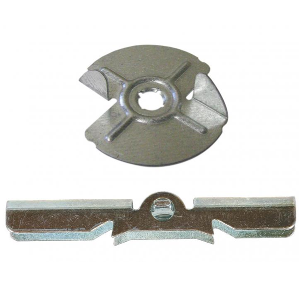 Bascule et rondelle Rapid M6 pour matériaux creux - 20 kg max