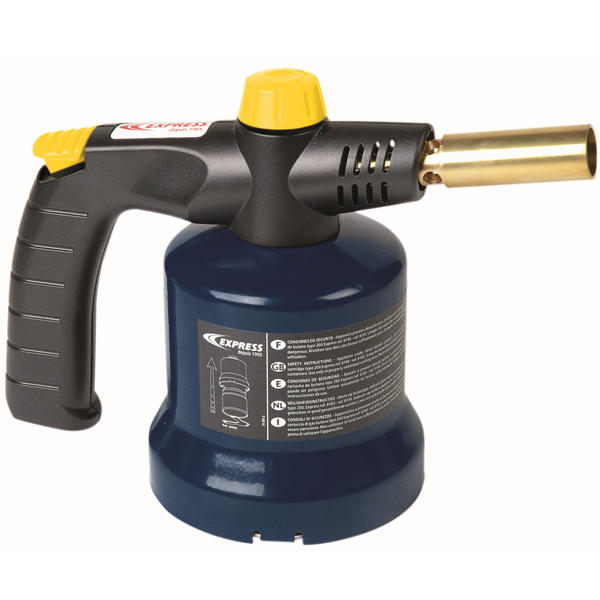 Chalumeau butane allumage piezo à retournement Express 8900