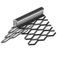 Profilé d'angle déployé 840 EG jonc PVC