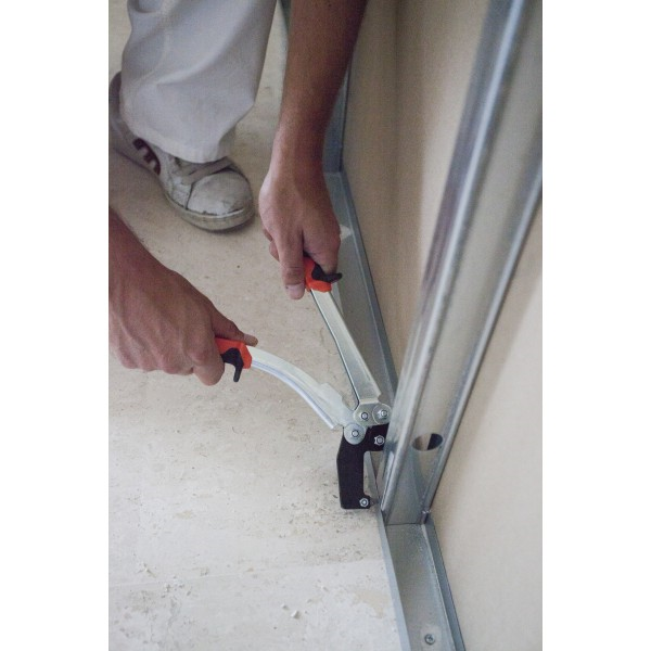 Pince à sertir tous types de rails et montants ERGOTOP Edma 061955
