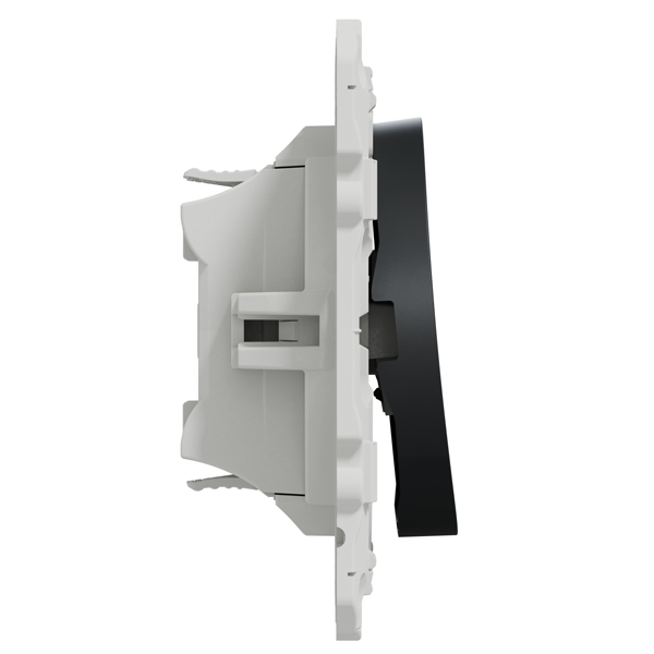 Interrupteur va-et-vient simple Schneider Odace - anthracite - 10A 250V