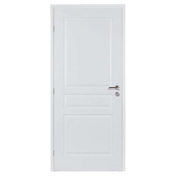 Bloc-porte blanc Design 110 Gypso - 204 CMx83 CM - droit poussant poussant
