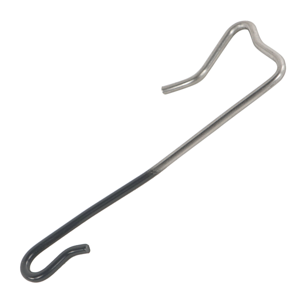 Crochet teinté fixation ardoises inox anjou color talon 4 mm 2,7 mm x500