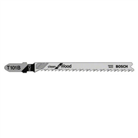 Bosch Lame de scie sauteuse pour bois T 101 B jeu de 5 lames 2608630030
