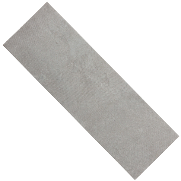 Faïence murale effet "béton gratté" SOUL - Gris - 20 CMx60 CM ép.8,5 MM