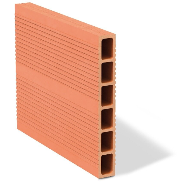 Brique de cloison plâtrière Biobric - R = 0,25 m².K/W - 385 MM x 200 MM - ép. 50,0 MM