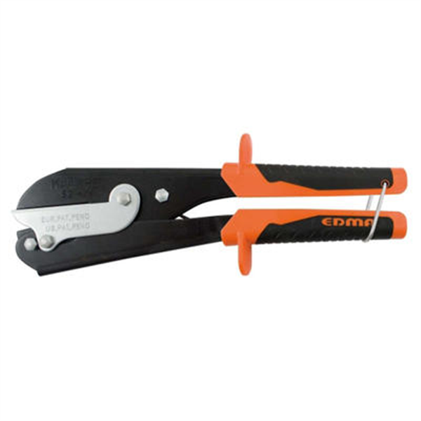 Pince rétreindre démultipliée pour tuyaux 5 lames 52 mm Edma 035055
