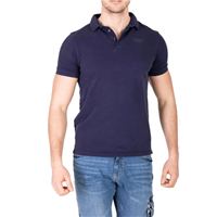 Polo homme manches courtes - Polage Rica Lewis - Marine - Taille XL