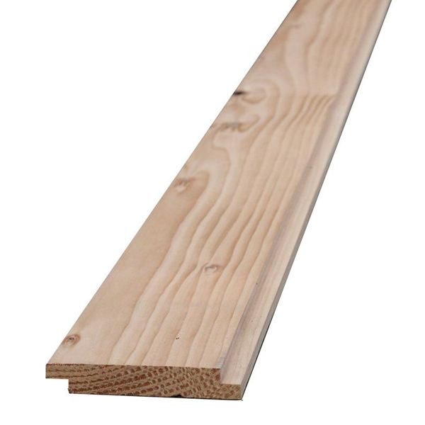 Volige mi-bois sapin rabotée 1 face - Traitée Classe 2 Incolore - 15 MM x 180 MM - L.3,90 M