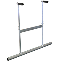 Barre à débuller pour chape liquide - Mob-Mondelin - Aluminium - hauteur réglable - largeur 150 cm