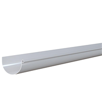 Gouttière MEP GD25 en PVC Blanc - développé 250 MM - 4 M