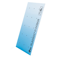 Plaque de plâtre hautement hydrofugée - Glasroc H Ocean BA13 - locaux très humides - 2,60 M x 1,20 M - ép. 13,0 MM